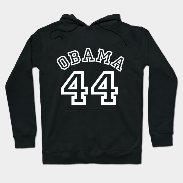 Obama 44 Hoodie by blackartmattersshop